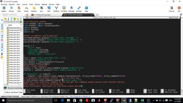 Cisco ASA Show interface Python Parsing using textfsm - ARABIC смотреть онлайн