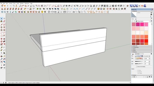 Getting rid of Ghosting Lines in Sketchup смотреть онлайн
