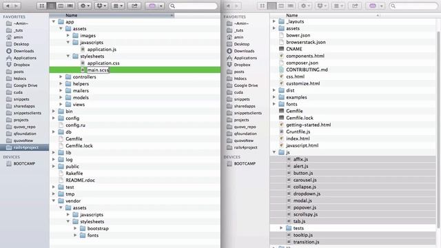 Twitter Bootstrap 3 Tutorials 5: Using Ruby on Rails 4 and Twitter Bootstrap 3 with sass смотреть онлайн