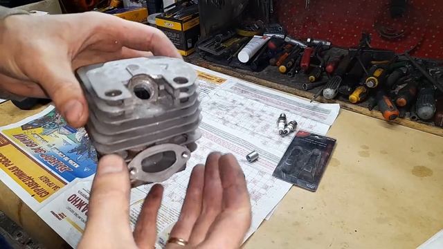 Ввёртыш на бензопилу - возможно!? Как поправить резьбу под свечу смотреть онлайн