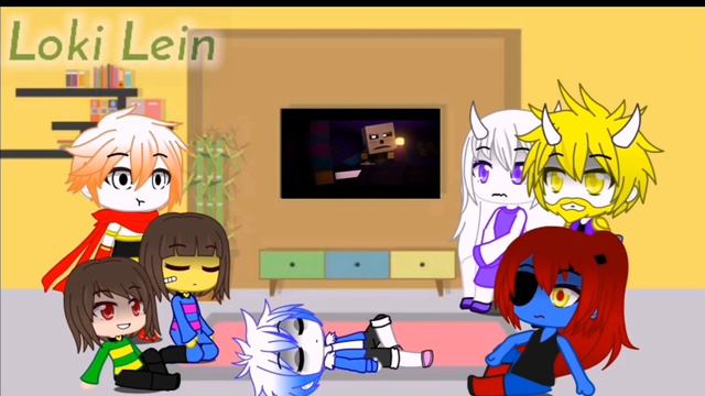 Undertale reacts to Judgement (Gacha Club) part 11 смотреть онлайн
