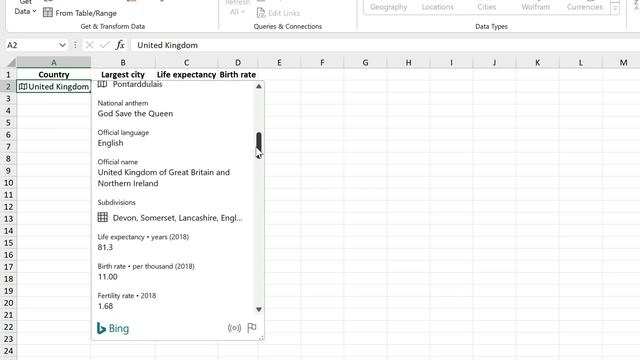 Data Types in Excel смотреть онлайн