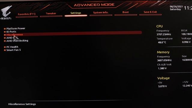 Enable AMD CPU fTPM in Gigabyte Bios to meet TPM 2.0 requirement for Windows 11 смотреть онлайн