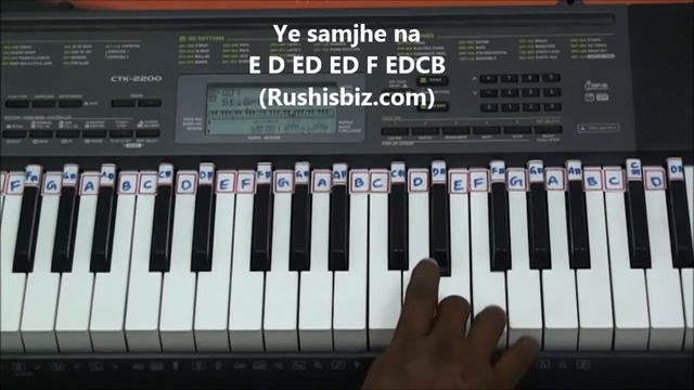 Jaana Jaana - Piano Notes - Duniya dilwalon ke | 1200 Songs BOOK/PDF @399/- 7013658813 смотреть онлайн