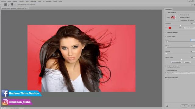 Como recortar cabelos Adobe Photoshop cc 2017 смотреть онлайн