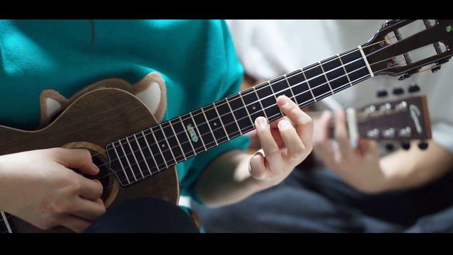 The Legend of Ashitaka (Princess Mononoke OST) - Ukulele cover смотреть онлайн