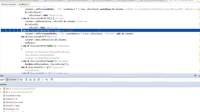 Android OpenGl Trace load 3D model смотреть онлайн