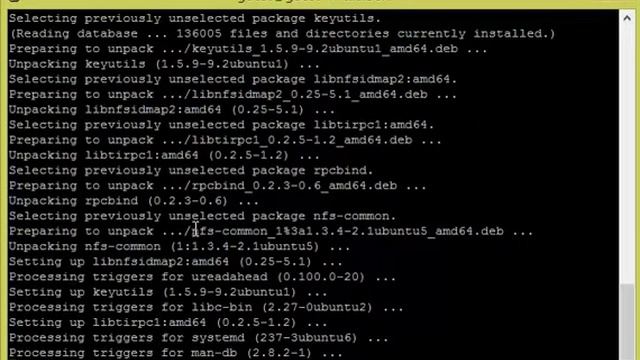 NFS Client configurationbad option; for several filesystems e g nfs, cifs #English смотреть онлайн
