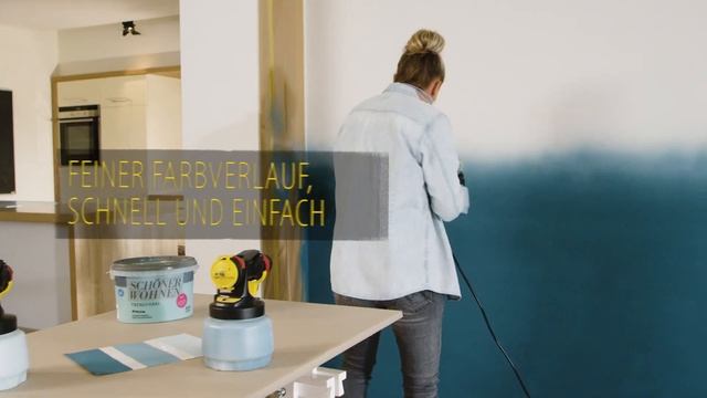 Sprühen statt streichen - Wände gestalten mit Ombré-Farbverlauf und Eva Brenner смотреть онлайн