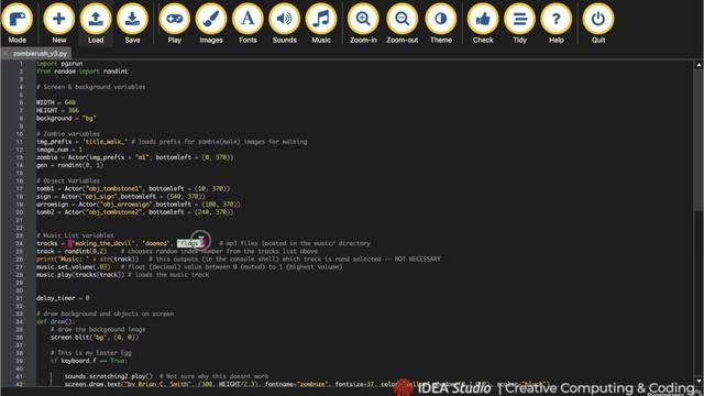 Pygame Zero Adding Music смотреть онлайн