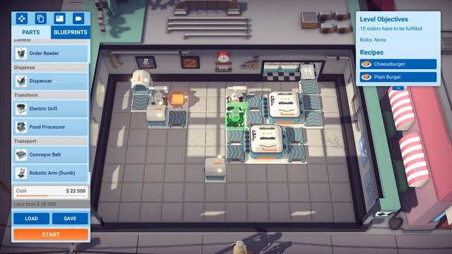 Automachef первый взгляд. Бесплатная игра по сборке бургеров ! смотреть онлайн