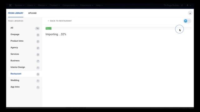 T4 Joomla Page Builder Website Bundle 1-click import - JoomlArt смотреть онлайн