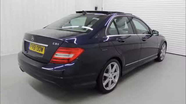 2011 Mercedes-Benz C-CLASS C250 CDI BLUEEFFICIENCY SPORT ED125 смотреть онлайн