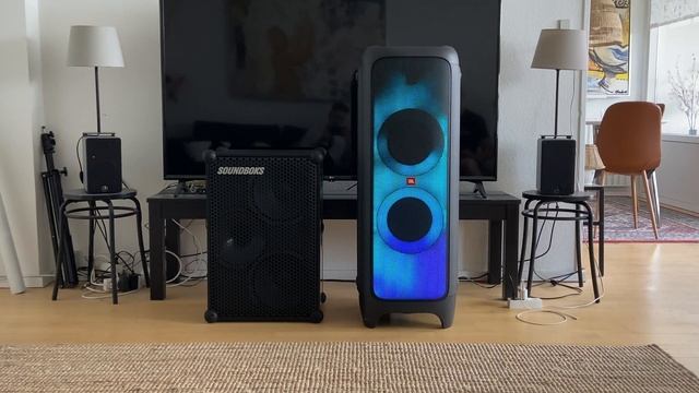 JBL PARTYBOX 1000 VS SOUNDBOKS 3 смотреть онлайн