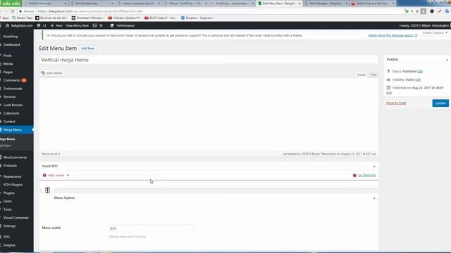 How to create vertical mega menu in the Kuteshop theme смотреть онлайн