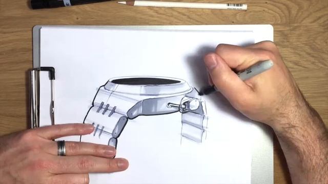 DiTullo sketching a watch смотреть онлайн