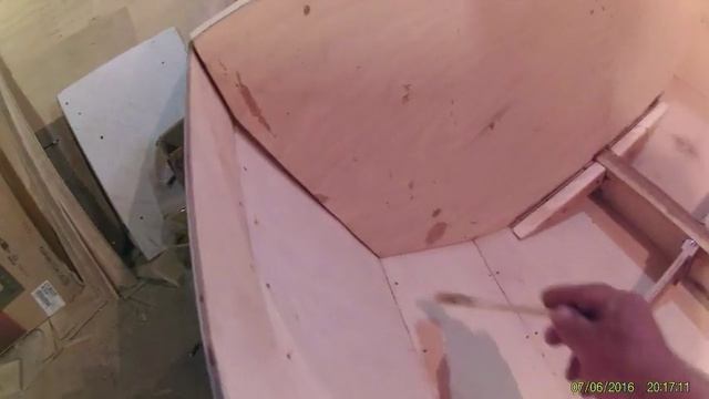 Самодельная лодка из фанеры. Часть 3 смотреть онлайн