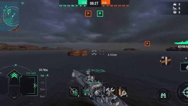 World of Warships Blitz - Dutch cruiser "Gouden Leeuw" review смотреть онлайн