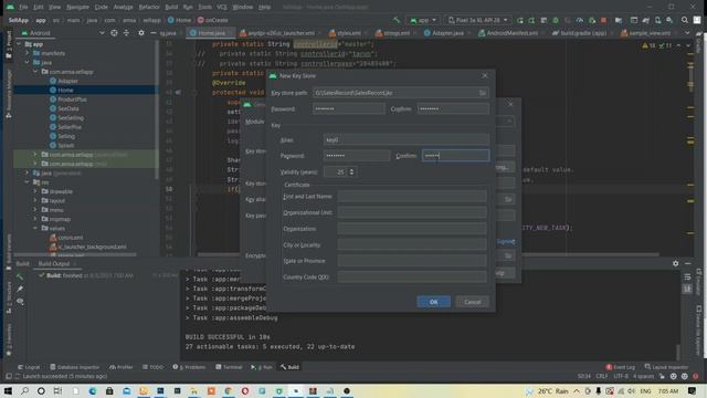 Generate signed Android app bundle (.aab) file in android studio смотреть онлайн