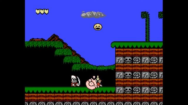Game Over: Bonk's Adventure (NES) смотреть онлайн