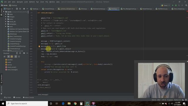 Python Gmail API Send Messages | #73 (Gmail API #4) смотреть онлайн