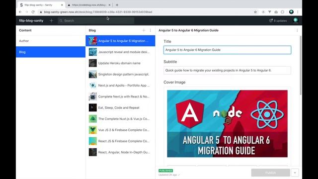 (Preview) Next.JS with Sanity CMS - Serverless Blog App (w/ Vercel) смотреть онлайн