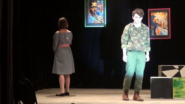 Новая гуманитарная школа. Спектакль "И грянул джаз..." 16.05.18. Крупный план. смотреть онлайн