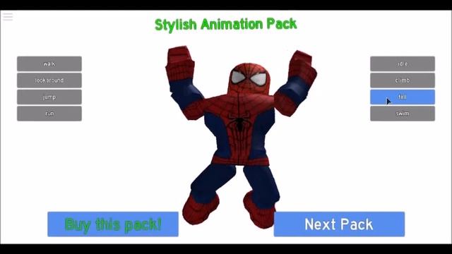 Animation Packs on Robloxian 2.0 + ROBLOX Boy | ROBLOX смотреть онлайн