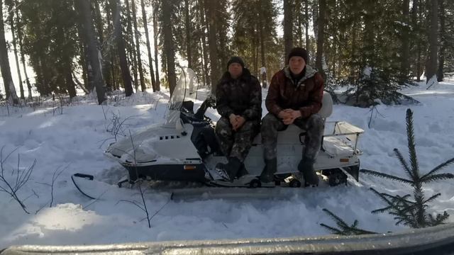 Обзор  снегохода Yamaha VK540 и подарков.
