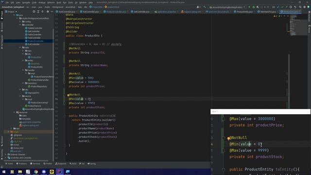 스프링 부트에서의 유효성 검증 (Validation) [ 스프링 부트 (Spring Boot) ] смотреть онлайн