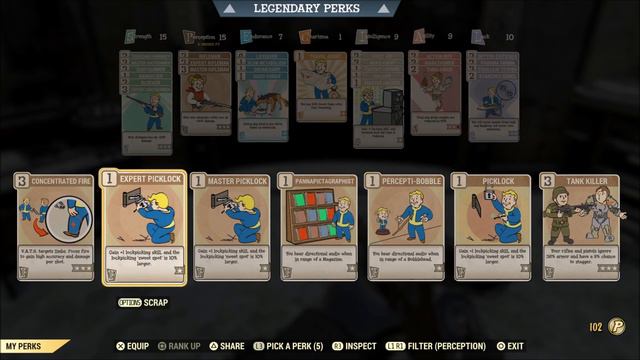 Fallout 76 New Legendary Perk System (Solo Build) смотреть онлайн