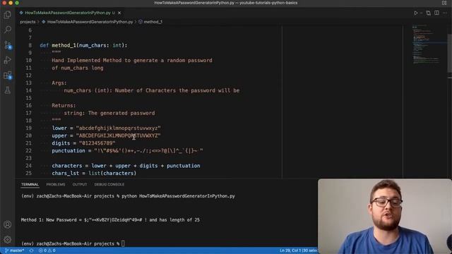 How To Make A Password Generator In Python смотреть онлайн