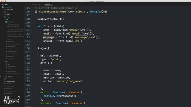 Part 57 - WordPress Theme Development - How to build the Contact Page - PART 2 смотреть онлайн