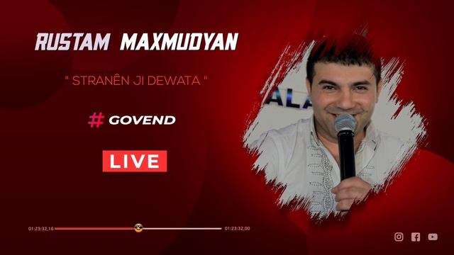 Rustam Maxmudyan - Stranên ji Dewata (LIVE) govend смотреть онлайн