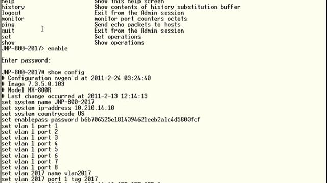 Juniper Wireless LAN CLI Basics Learning Byte смотреть онлайн