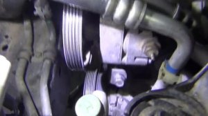 Mazda Premacy замена приводных ремней.