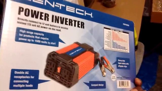 Oscilloscope (MT8205) For Analyzing Square -(modified Sine-)Wave Of CEN-TECH (750W Inverter) - 1