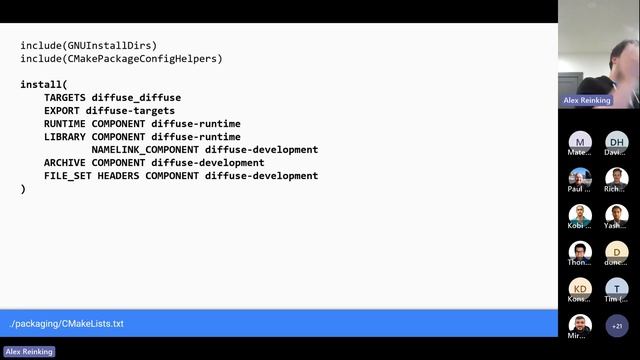 Modern CMake Best Practices for Library Authors by Alex Reinking - San Diego C++ Meetup 7/11/2023 смотреть онлайн
