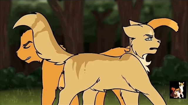 Коты-Воители Клип Огнезвёзд "Боль сломала" смотреть онлайн