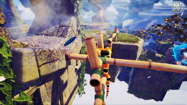 - Snake Pass - PC Walkthrough Part 14 | Игра - Змеиный Путь - Прохождение Игры # 14 MultiWorld