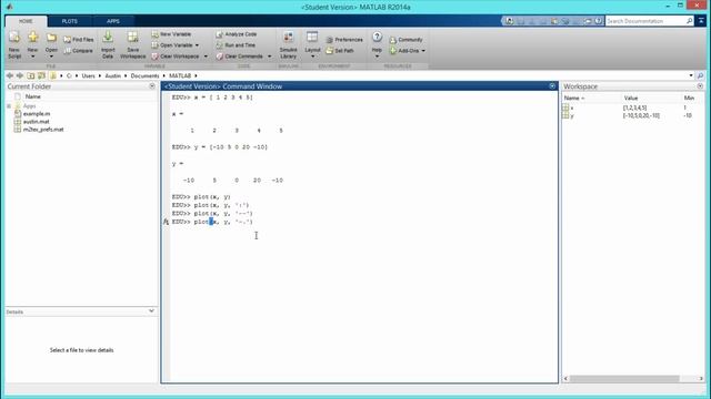 How to Change the Style and Color of Plotted Lines in Graph in MATLAB. [HD] смотреть онлайн