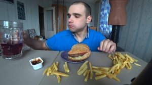 МУКБАНГ АСМР БУРГЕРЫ / ГАМБУРГЕР / ЧИЗБУРГЕР / БЕКОН БУРГЕР / КАРТОШКА ФРИ / EATING ASMR Mukb #678