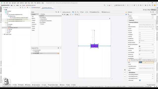 Android with Kotlin from Scratch Part 01: Button Click смотреть онлайн