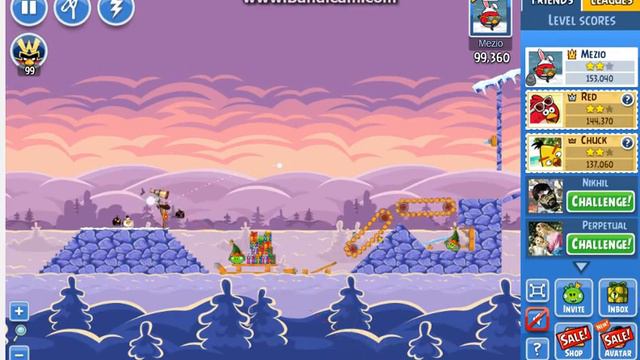 Angry Birds Friends Tournament Level 5 Week 136 Power Up Highscore смотреть онлайн