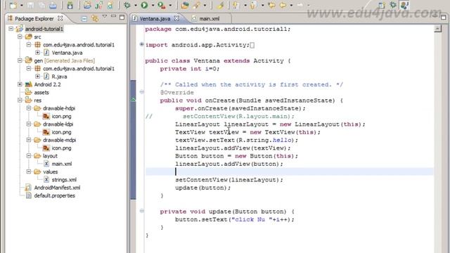 Tutorial 3 Programación Android en Español. Interfaz de usuario Java y/o Xml смотреть онлайн