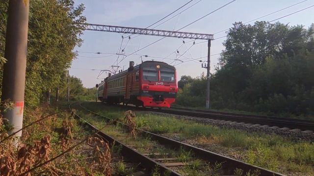 Скоростной Электропоезд ЭД4М-0173 "Грушинский Экспресс" 6311 Отвага-Самара смотреть онлайн