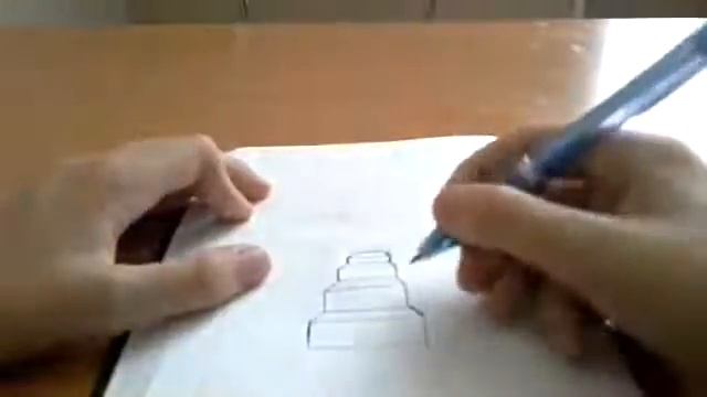 Рисуем лестницу смотреть онлайн