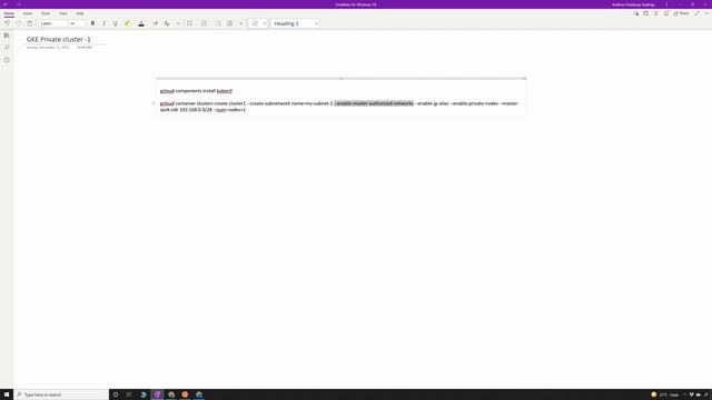 GKE Private Cluster Demo with Authorized Networks Enabled смотреть онлайн