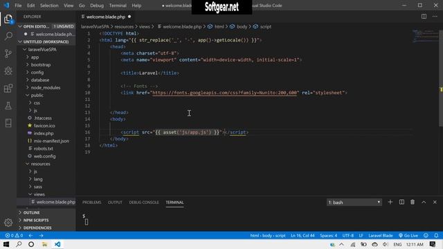 Laravel Vue: Scaffolding смотреть онлайн
