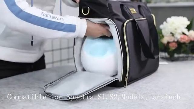 Breast Pump Bag Compatible for Spectra S1,S2,Madela,Lansinoh Electric Breast Pump - Large Ca Review смотреть онлайн